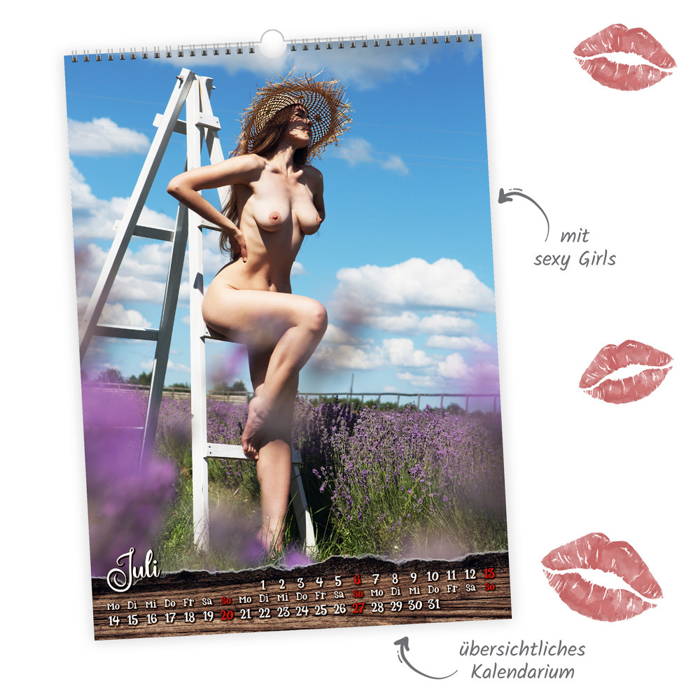 Bild: 9783988022141 | Trötsch Erotikkalender Land &amp; Lust 2025 | &amp;amp (u. a.) | Kalender