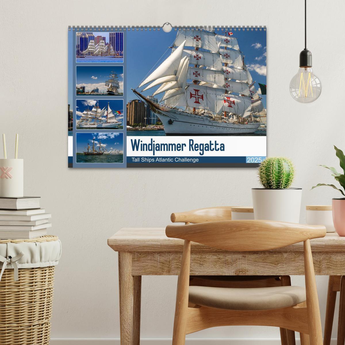 Bild: 9783435444342 | Windjammer-Regatta - Tall Ships Atlantic Challenge (Wandkalender...