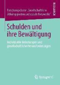 Cover: 9783658025526 | Schulden und ihre Bewältigung | Taschenbuch | Paperback | VIII | 2013