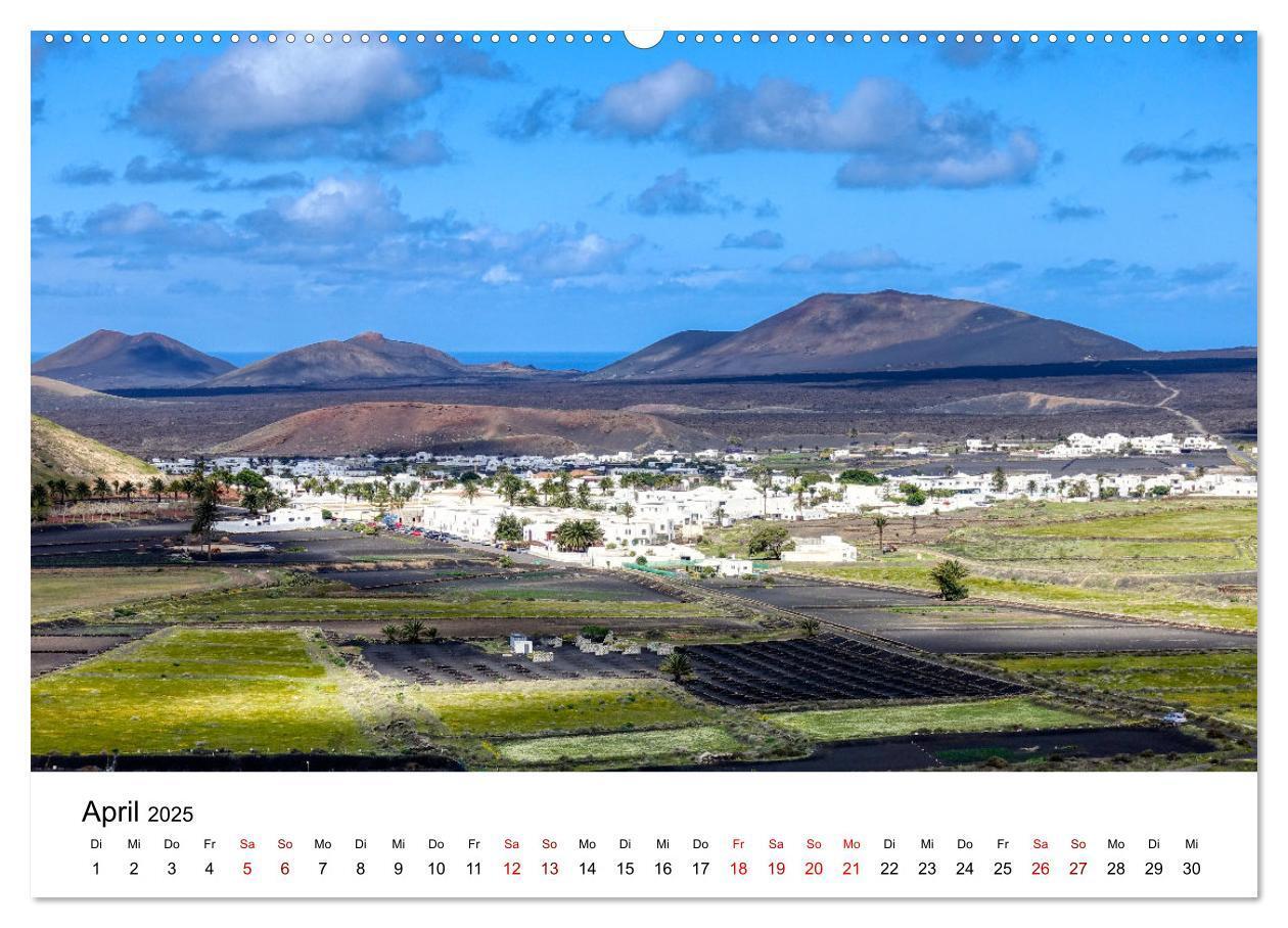 Bild: 9783435074624 | Lanzarote - Insel der spektakulären Landschaften (Wandkalender 2025...