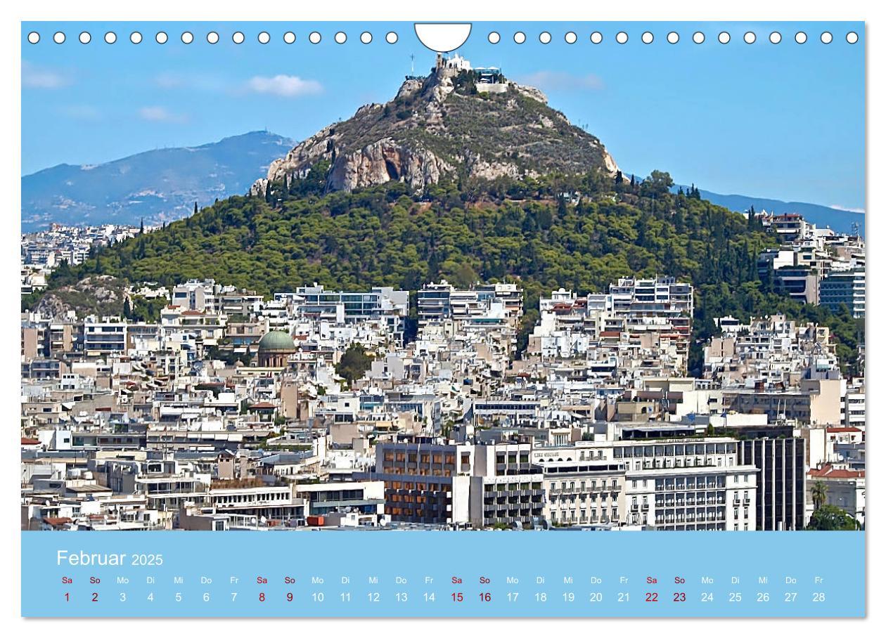 Bild: 9783435266258 | Geliebtes Athen (Wandkalender 2025 DIN A4 quer), CALVENDO...