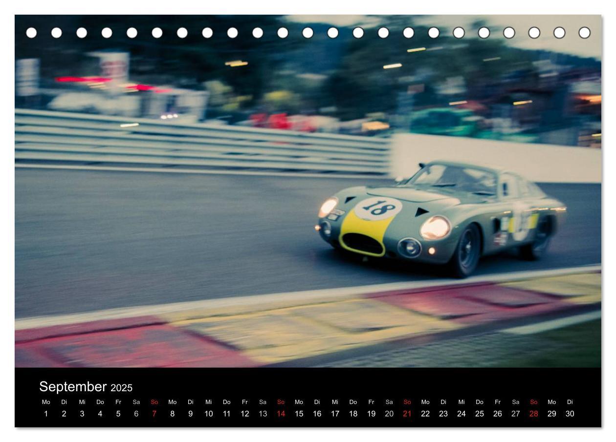 Bild: 9783435643134 | Vintage Racing, historischer Motorsport (Tischkalender 2025 DIN A5...