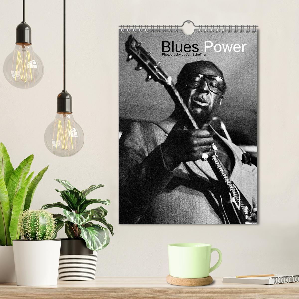 Bild: 9783457006344 | Blues Power (Wandkalender 2025 DIN A4 hoch), CALVENDO Monatskalender