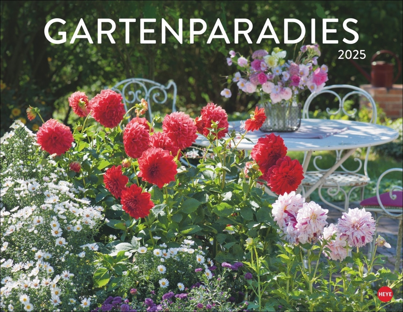 Cover: 9783756405046 | Gartenparadies Posterkalender 2025 | Kalender | Spiralbindung | 14 S.