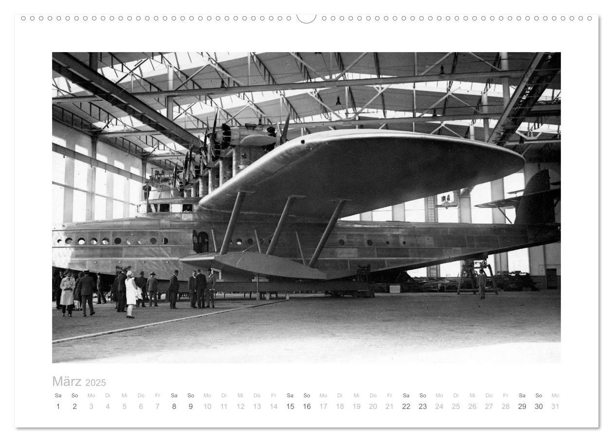 Bild: 9783435446681 | Reise mit dem Flugschiff - Dornier (Wandkalender 2025 DIN A2 quer),...