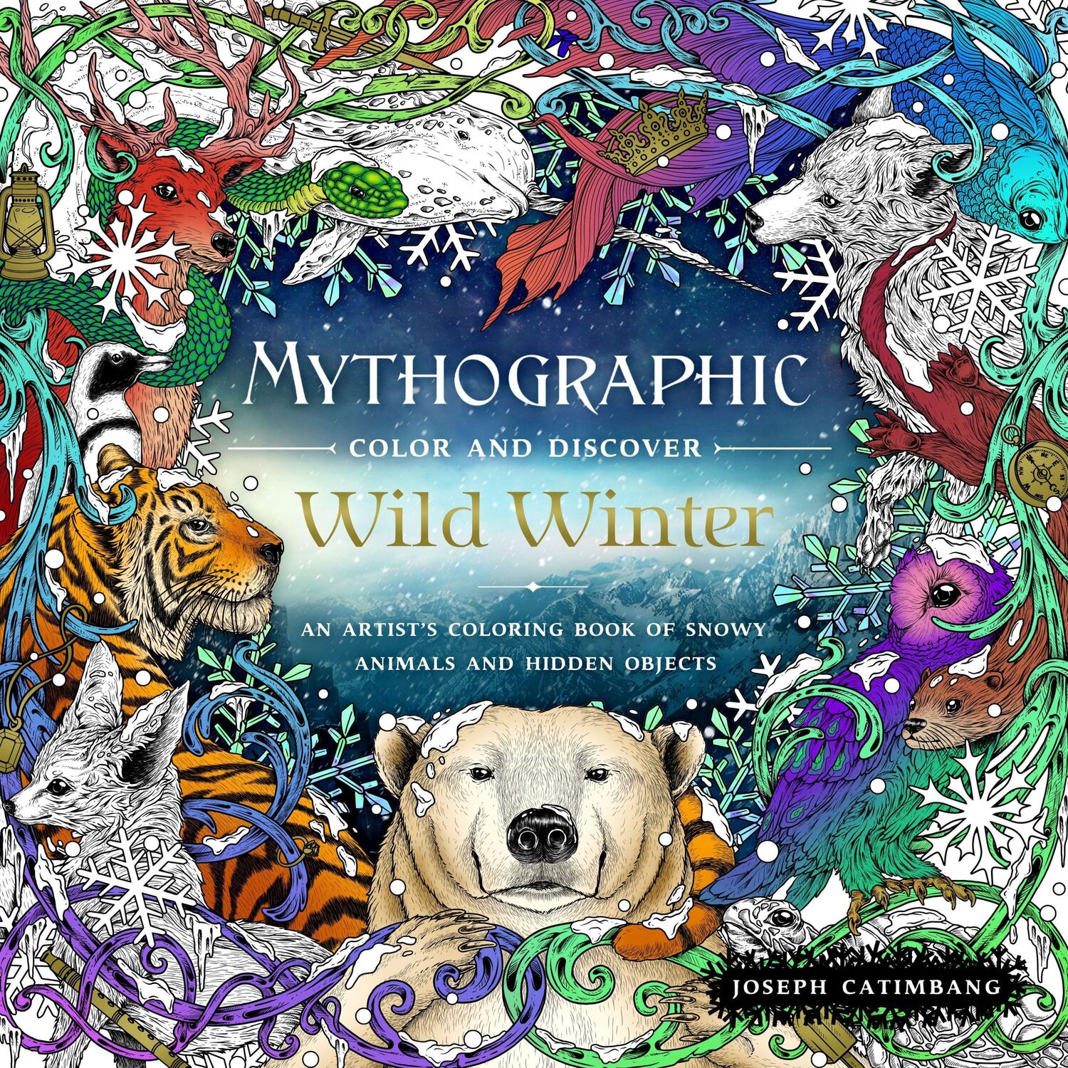 Cover: 9781250279705 | Mythographic Color and Discover: Wild Winter | Joseph Catimbang | Buch