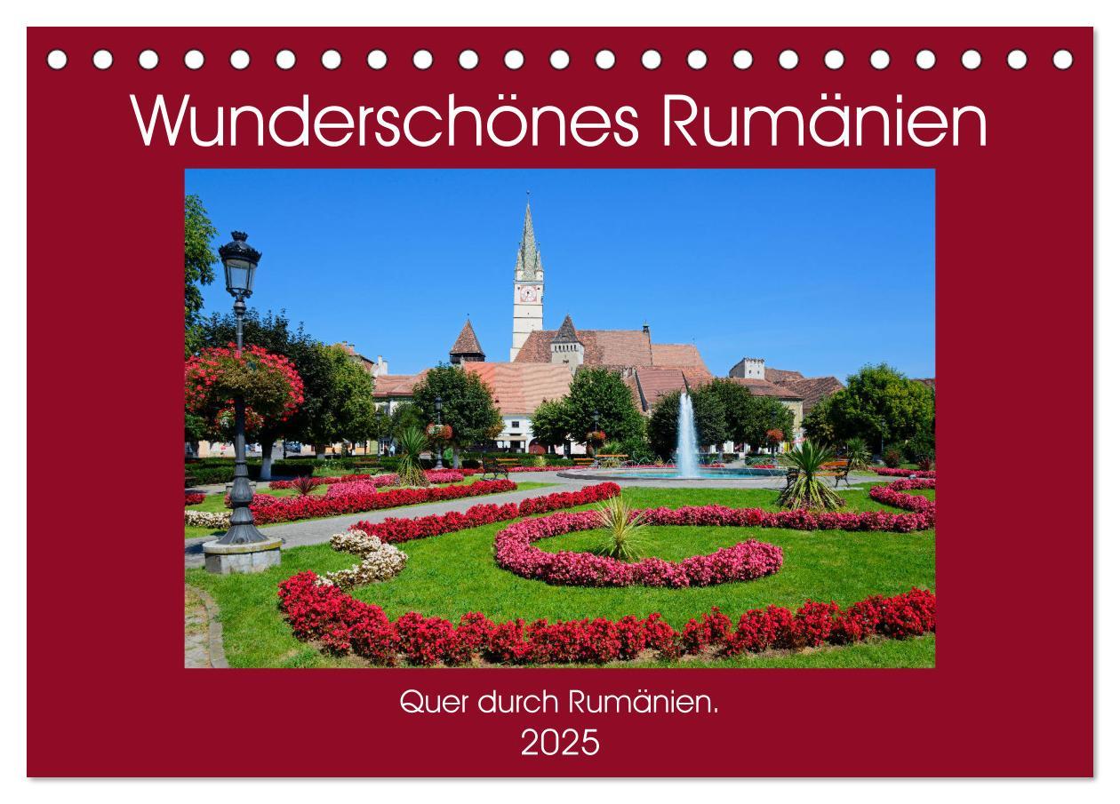 Cover: 9783435173891 | Wunderschönes Rumänien (Tischkalender 2025 DIN A5 quer), CALVENDO...