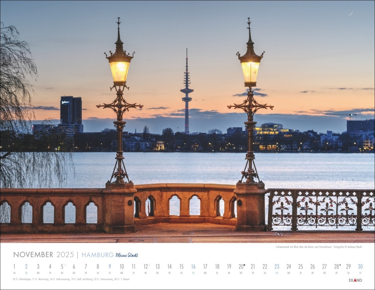 Bild: 9783964023520 | Hamburg - Meine Stadt Kalender 2025 | Kalender | Spiralbindung | 13 S.