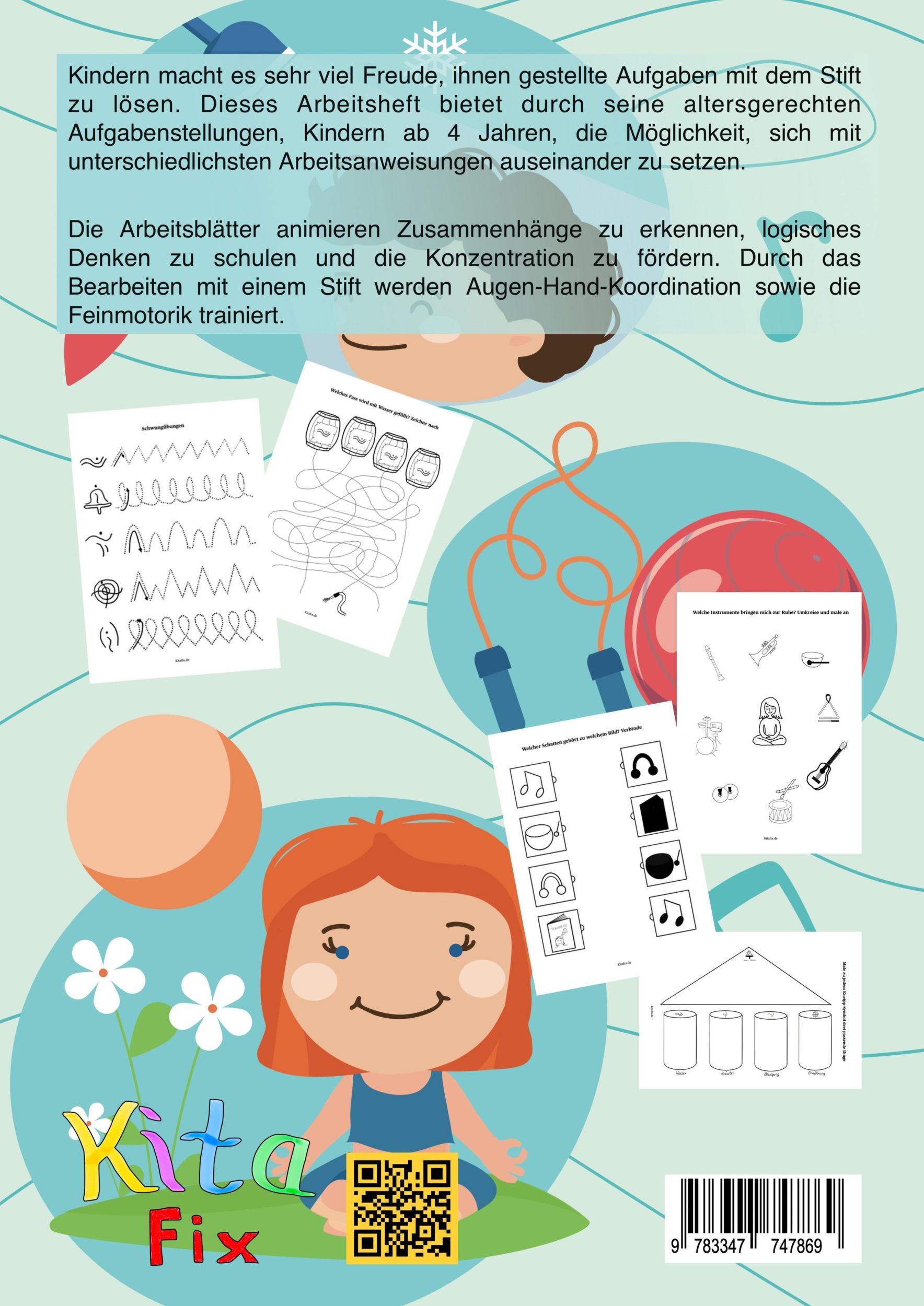 Rückseite: 9783347747869 | KitaFix-Kreativ: Arbeitsblätter Kneipp (50 Ideen für Vorschule und...