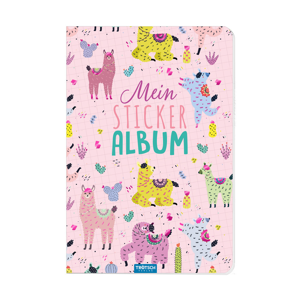 Cover: 4260619118299 | Mein Stickeralbum Lama | Album zum Sammeln | Co.KG | Taschenbuch