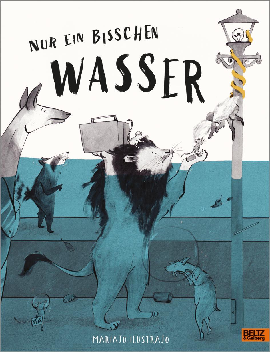 Cover: 9783407756688 | Nur ein bisschen Wasser | Vierfarbiges Bilderbuch mit Ausklappseite