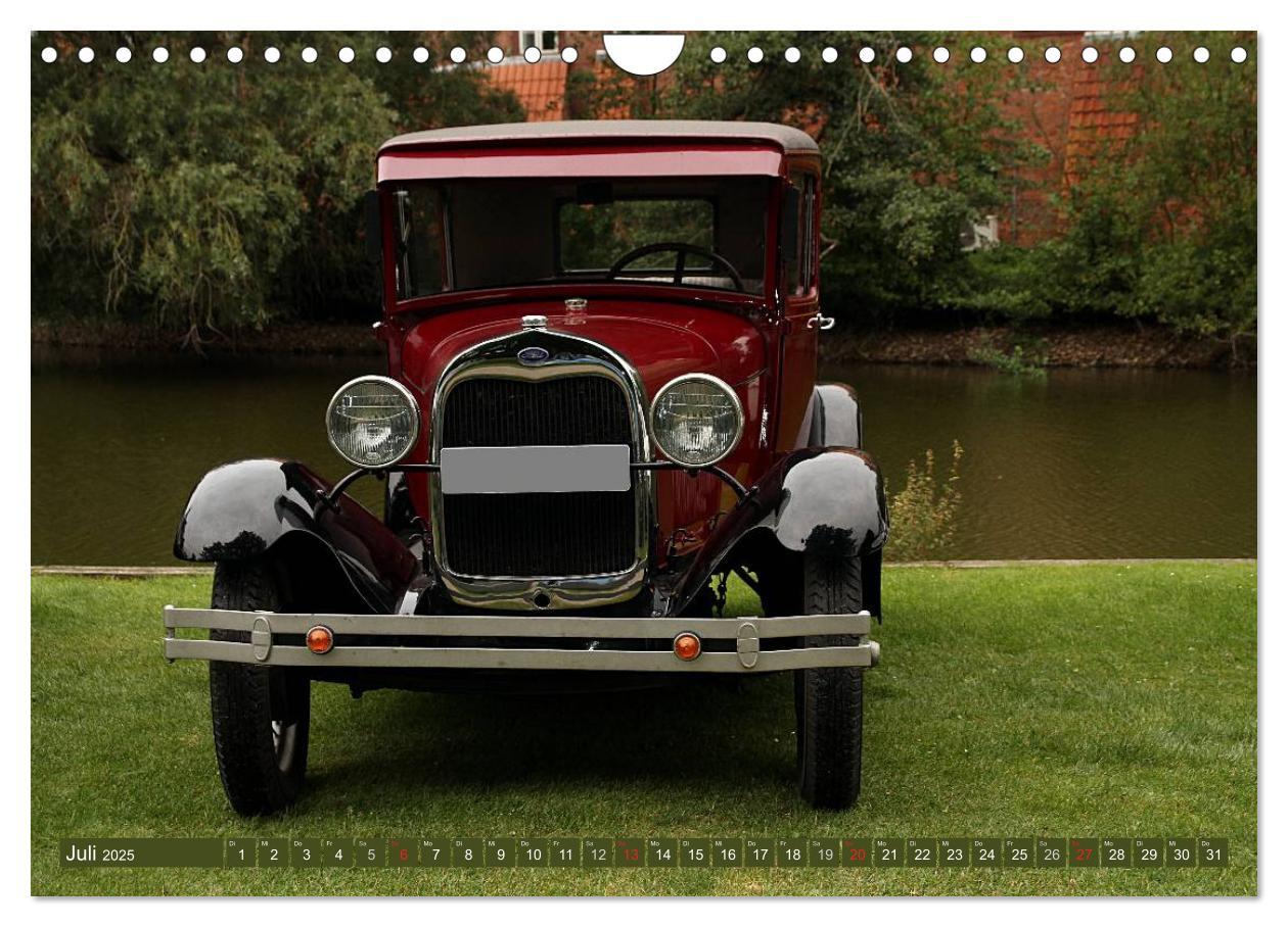 Bild: 9783435494194 | Oldtimer vergangenger Jahrzehnte (Wandkalender 2025 DIN A4 quer),...