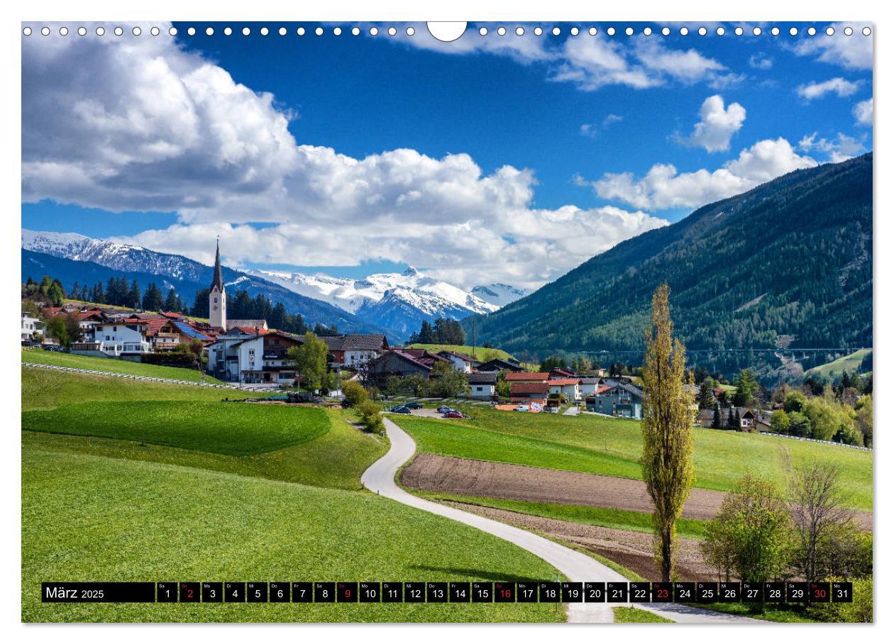 Bild: 9783435123292 | Tirol - Das Land in den Bergen (Wandkalender 2025 DIN A3 quer),...