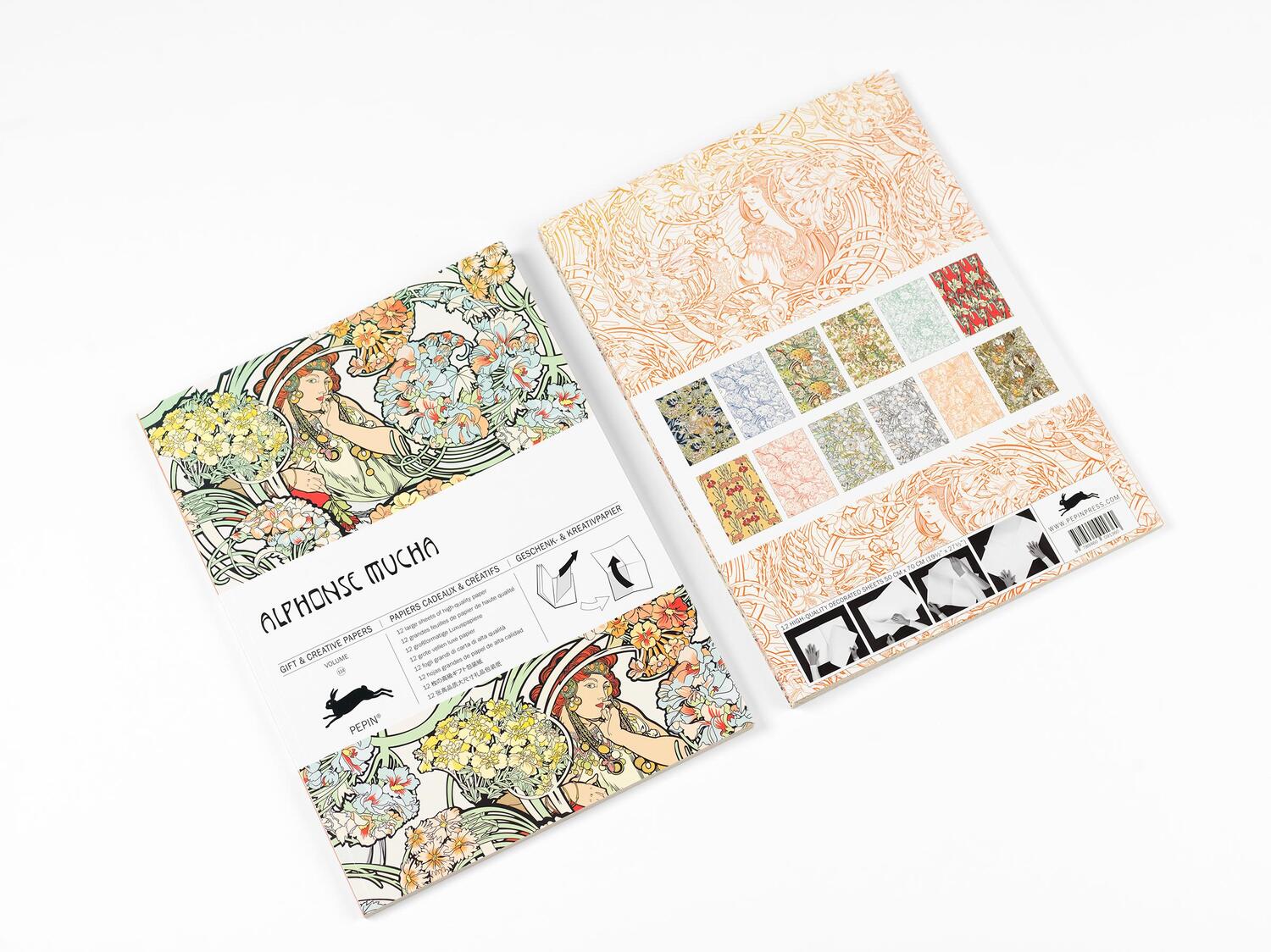 Cover: 9789460091360 | Alphonse Mucha | Gift &amp; Creative Paper Book Vol. 114 | Roojen | Buch