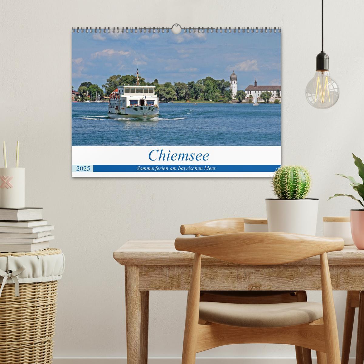 Bild: 9783435182671 | Chiemsee - Sommerferien am bayrischen Meer (Wandkalender 2025 DIN...