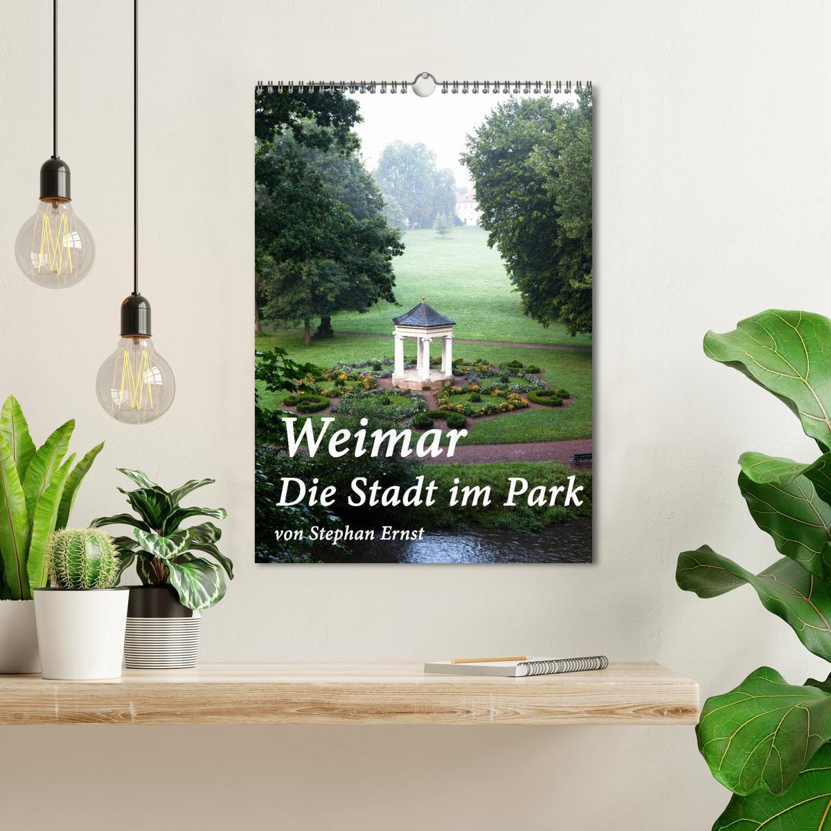 Bild: 9783457027523 | Weimar - Die Stadt im Park (Wandkalender 2025 DIN A3 hoch),...