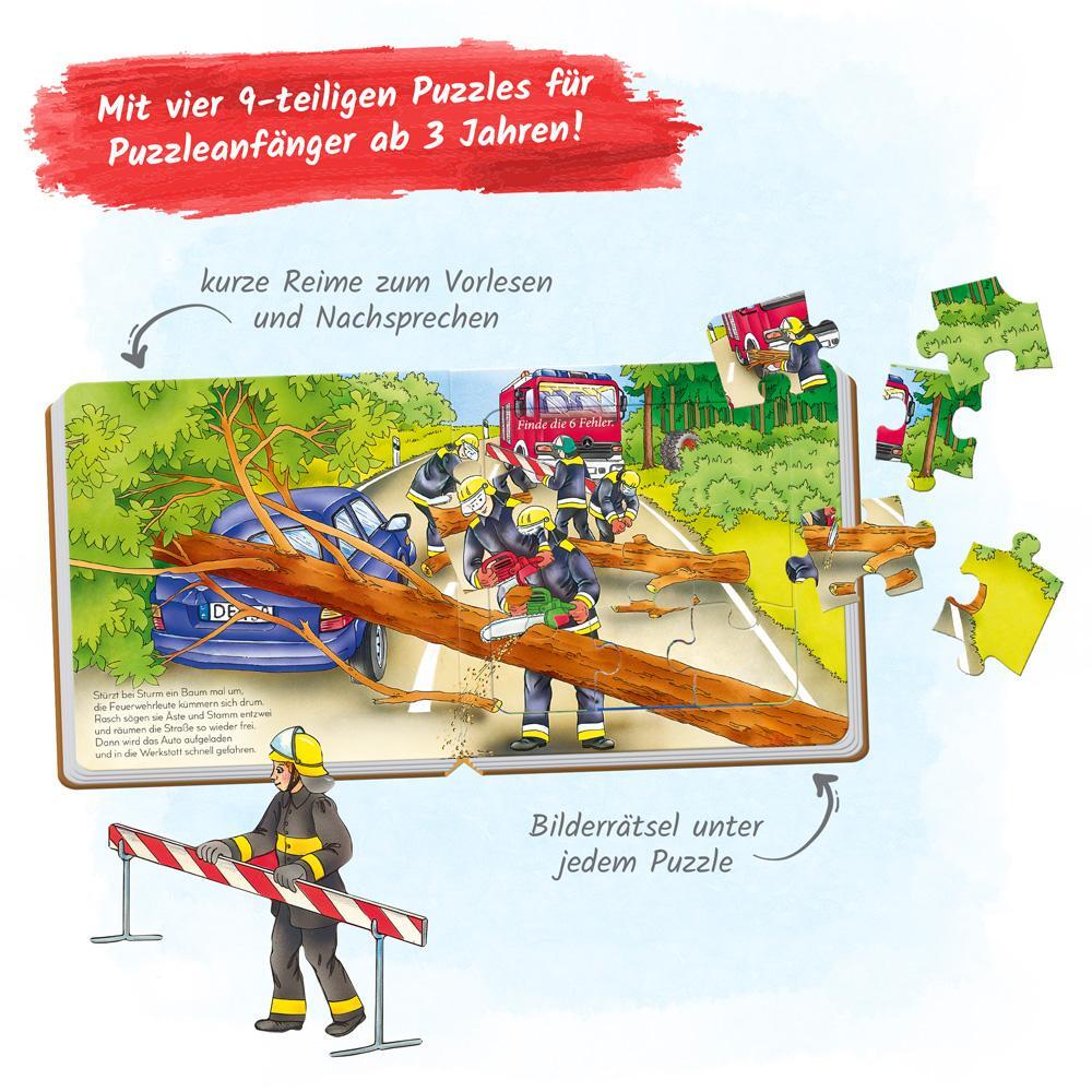 Bild: 9783965526686 | Trötsch Pappenbuch Puzzlebuch Feuerwehr | Trötsch Verlag GmbH & Co. KG