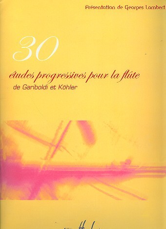 Cover: 9790230979900 | Etudes progressives (30) | Giuseppe Gariboldi_Hans Kohler | Buch