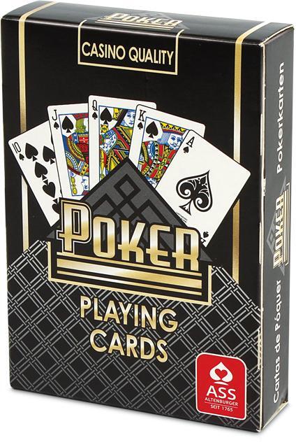 Cover: 5411068662935 | Casino Poker, schwarz | Spielkartenfabrik Altenburg GmbH | Spiel