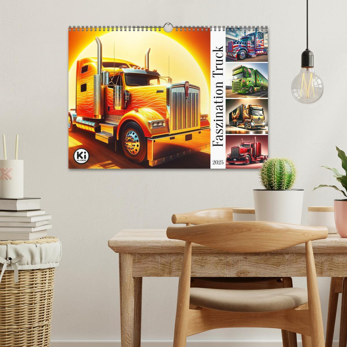 Bild: 9783383770135 | Faszination Truck: KI-Designs von Lack und Leistung (Wandkalender...