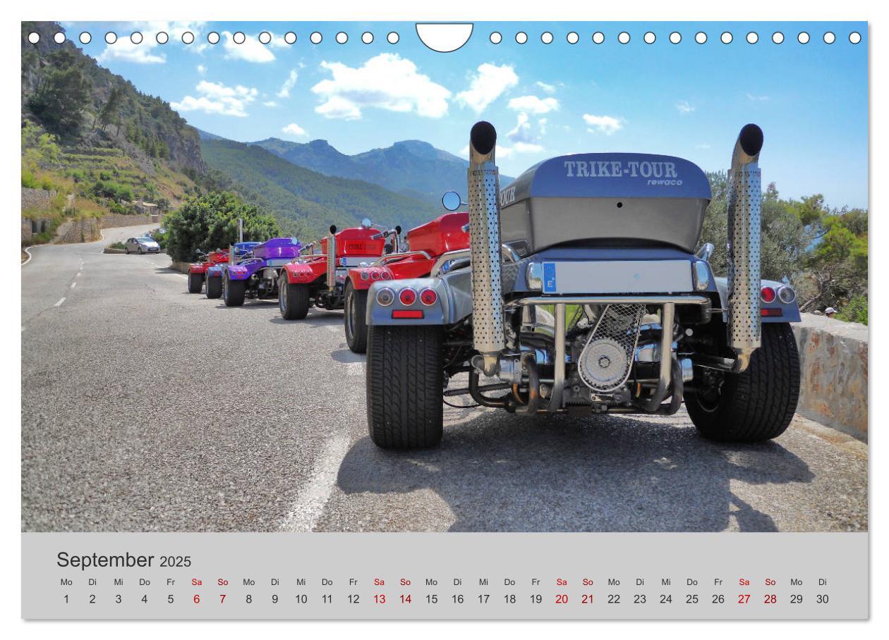 Bild: 9783435448616 | Trikes - Unterwegs auf drei Rädern (Wandkalender 2025 DIN A4 quer),...