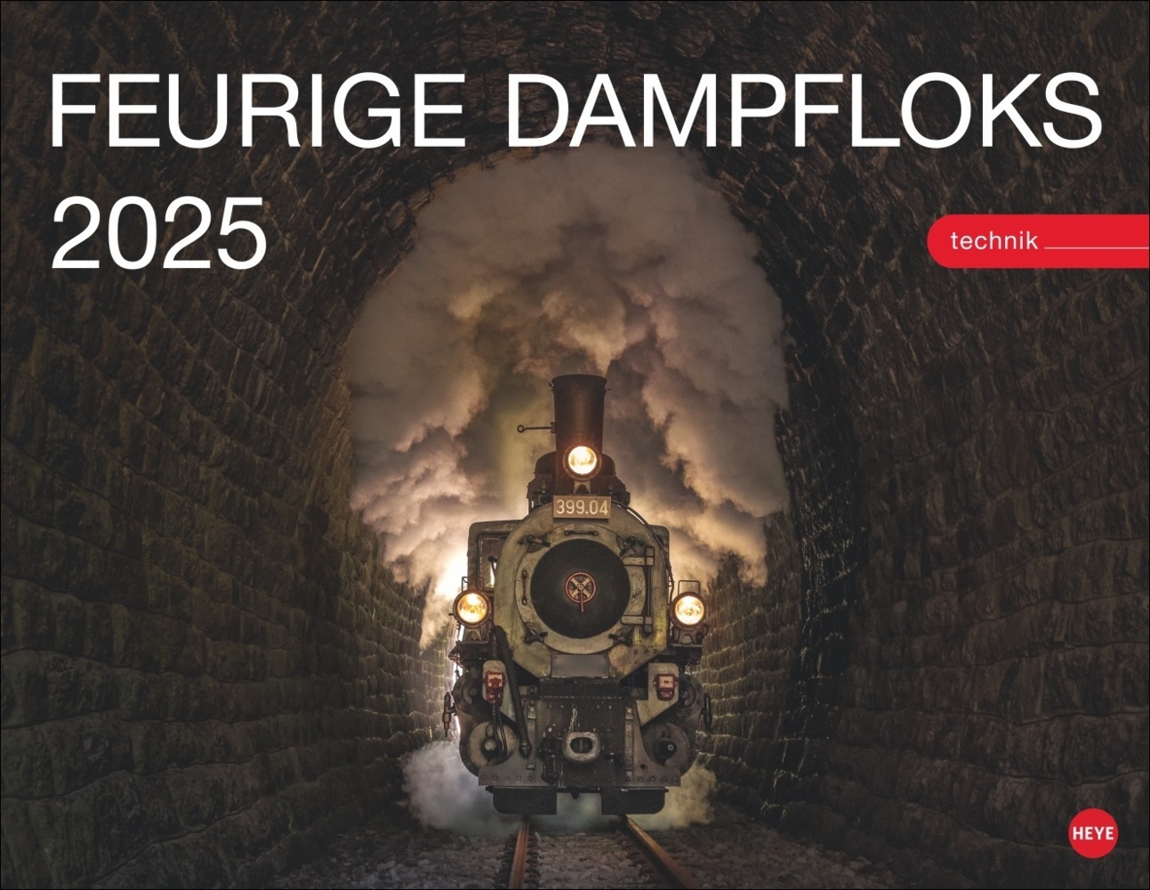 Cover: 9783756405145 | Feurige Dampfloks Posterkalender 2025 | Kalender | Spiralbindung