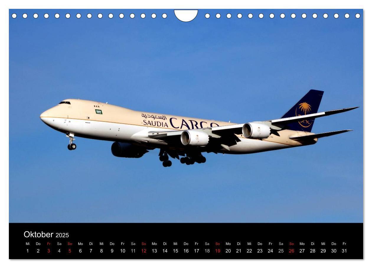 Bild: 9783435630301 | Internationale Frachtflugzeuge (Wandkalender 2025 DIN A4 quer),...