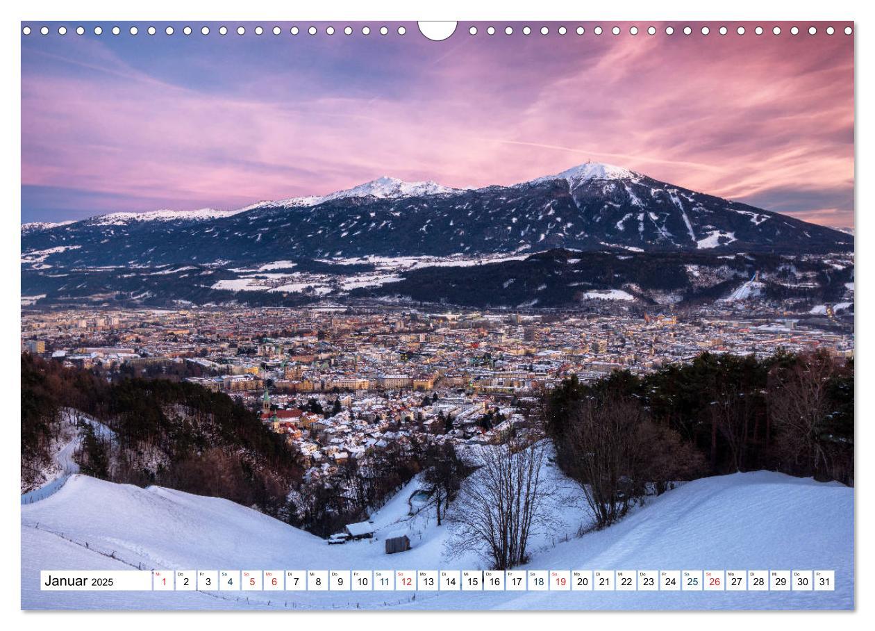 Bild: 9783435189557 | Innsbruck - Hauptstadt der Alpen (Wandkalender 2025 DIN A3 quer),...