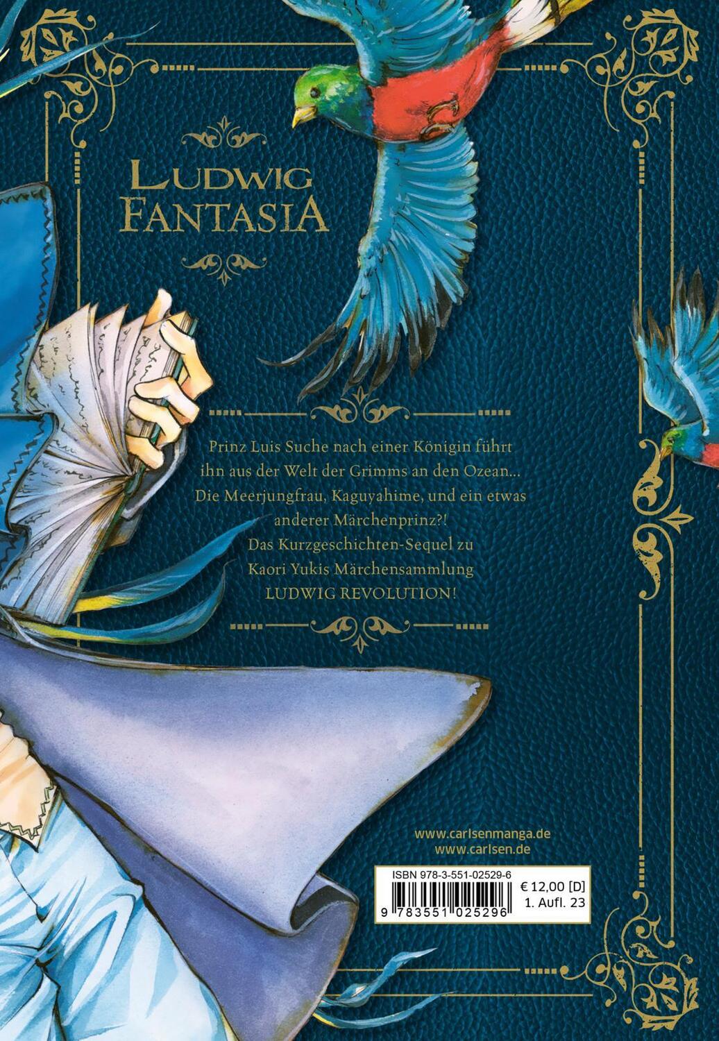 Rückseite: 9783551025296 | Ludwig Fantasia (Ludwig Revolution) | Kaori Yuki | Taschenbuch | 2023