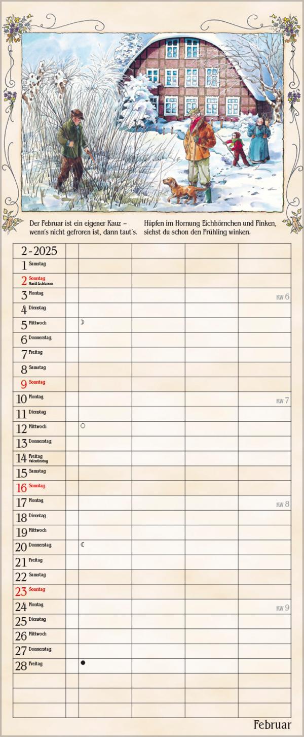 Bild: 9783731876915 | Bauernkalender 2025 | Verlag Korsch | Kalender | 14 S. | Deutsch