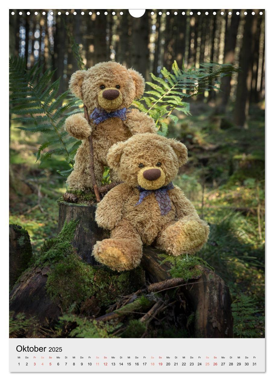 Bild: 9783435935093 | Travelling Teddy auf Welt-Tour (Wandkalender 2025 DIN A3 hoch),...