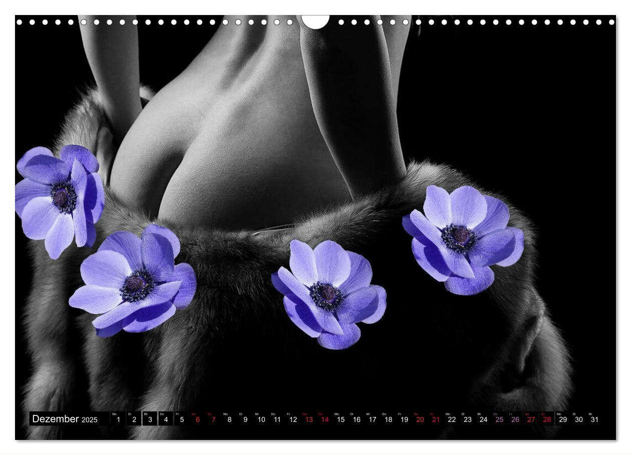 Bild: 9783383975219 | Erotik Art etwas Blumig POMBASTISCH (Wandkalender 2025 DIN A3...