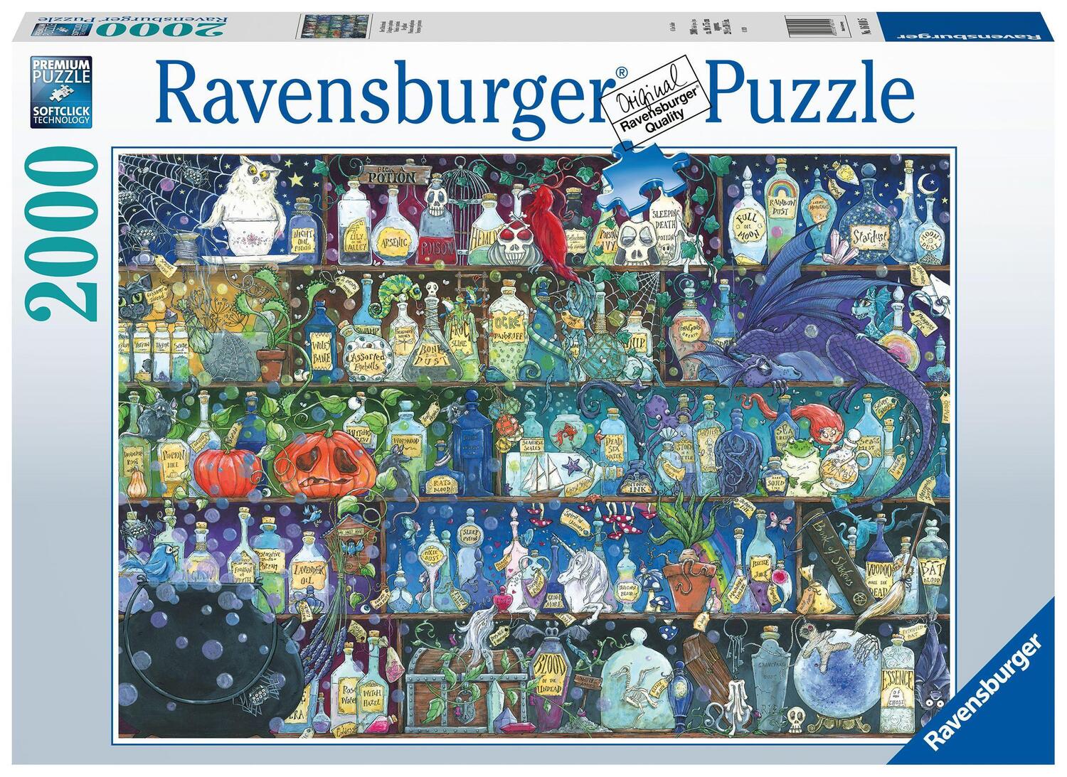 Cover: 4005556160105 | Der Giftschrank | 2000 Teile | Spiel | Deutsch | 2020 | Ravensburger