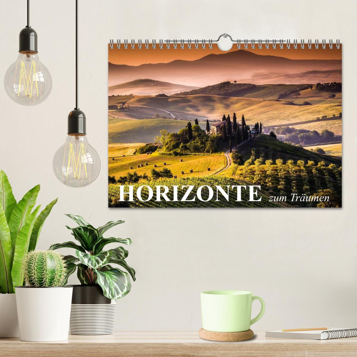 Bild: 9783435731848 | Horizonte zum Träumen (Wandkalender 2025 DIN A4 quer), CALVENDO...