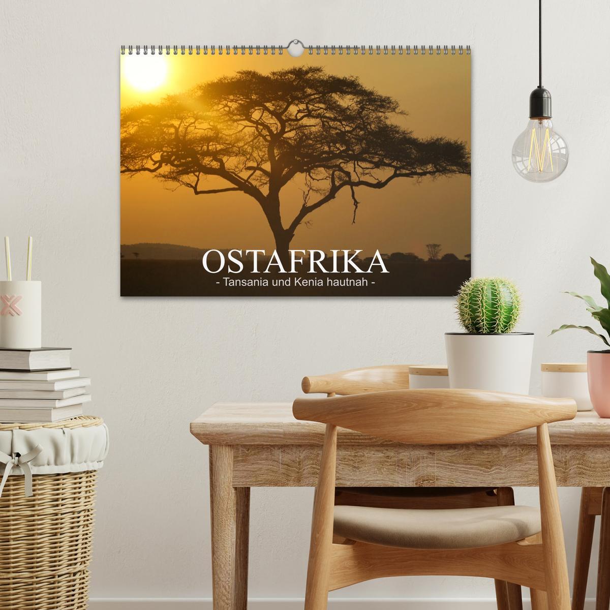 Bild: 9783435093427 | Ostafrika - Tansania und Kenia hautnah (Wandkalender 2025 DIN A3...