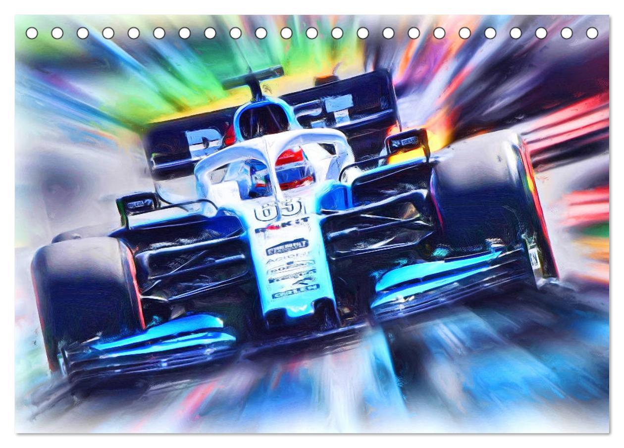 Bild: 9783435243266 | Faszinierende Formel 1 (Tischkalender 2025 DIN A5 quer), CALVENDO...