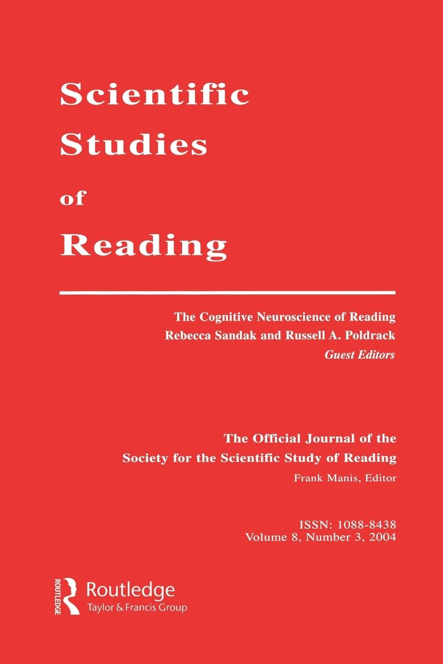 Cover: 9780805895407 | The Cognitive Neuroscience of Reading | Rebecca Sandak | Taschenbuch