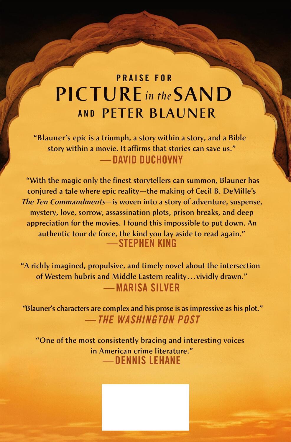 Rückseite: 9781250851017 | Picture in the Sand | Peter Blauner | Buch | Gebunden | Englisch