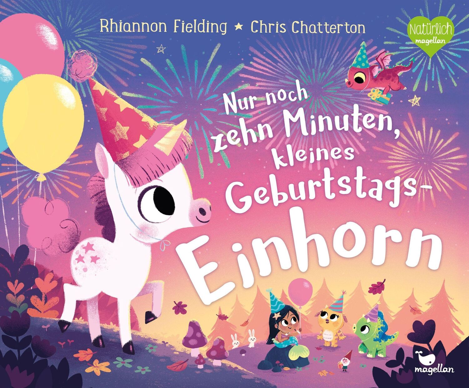 Cover: 9783734820960 | Nur noch zehn Minuten, kleines Geburtstagseinhorn | Rhiannon Fielding