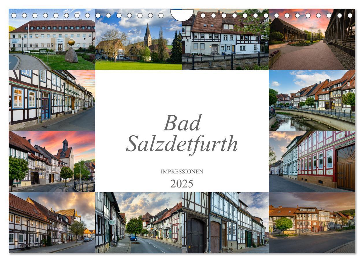 Cover: 9783383991363 | Bad Salzdetfurth Impressionen (Wandkalender 2025 DIN A4 quer),...