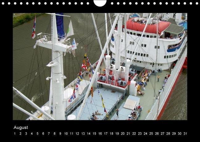 Bild: 9783660519181 | "Cap San Diego" - Impressionen (Wandkalender immerwährend DIN A4 quer)