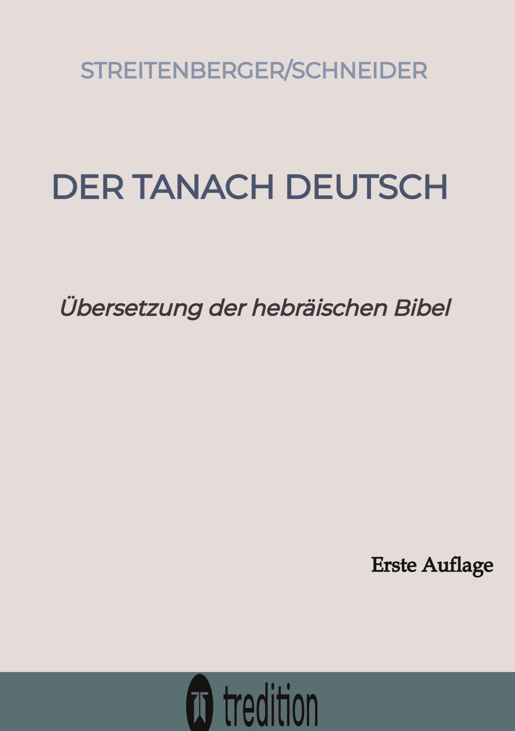 Cover: 9783384409041 | Der Tanach-Deutsch | Übersetzung der hebräischen Bibel | Buch | 904 S.