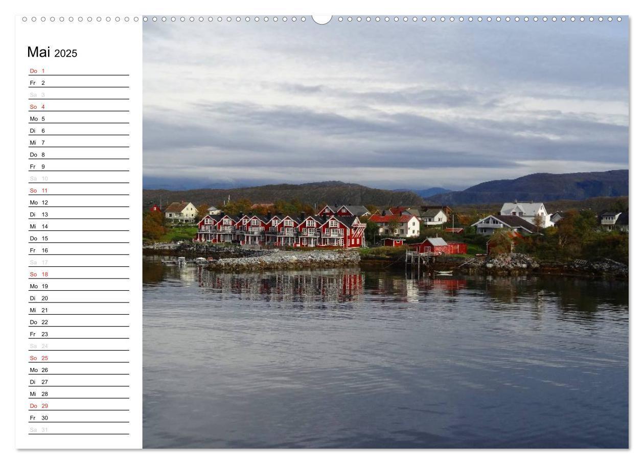 Bild: 9783435412020 | Impressionen von Norwegen entlang der Hurtigruten (Wandkalender...