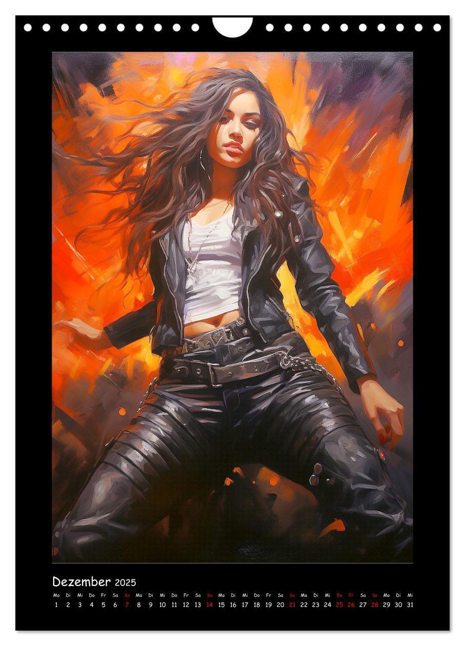 Bild: 9783435859559 | Heavy Metal-Queens. Wilde Rock- und Metal-Girl Paintings...