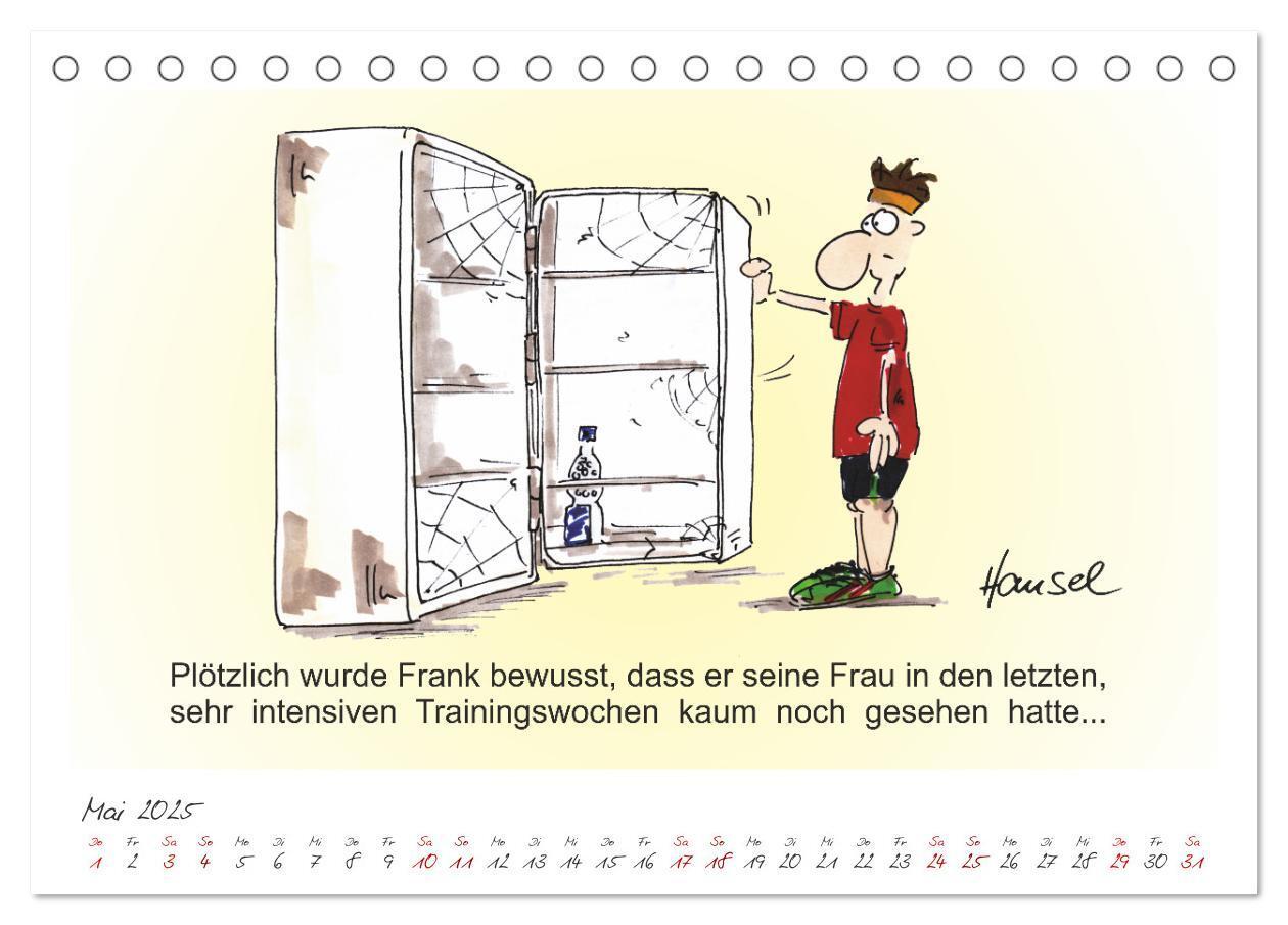 Bild: 9783383925177 | HANSELs kleiner Laufkalender (Tischkalender 2025 DIN A5 quer),...