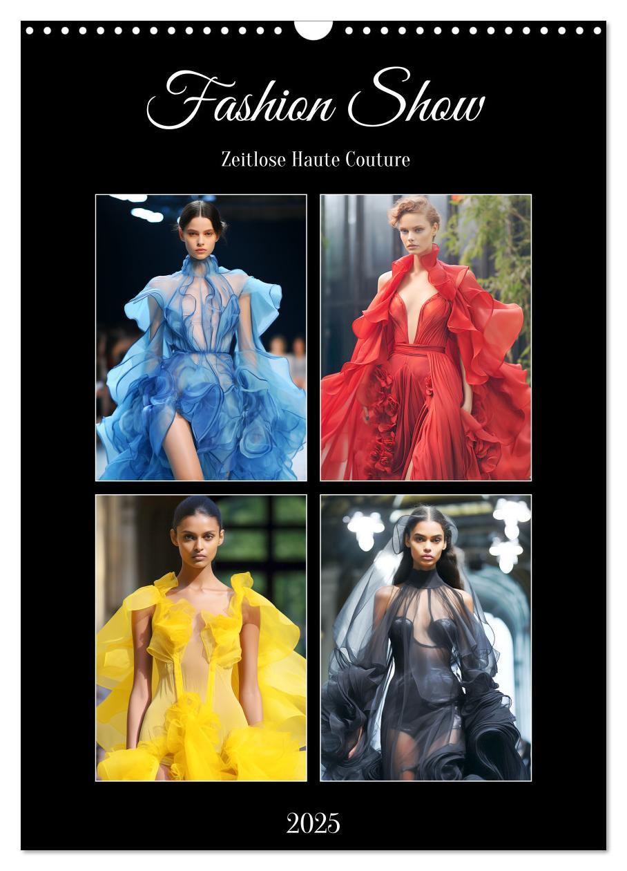 Cover: 9783383826863 | Fashion Show. Zeitlose Haute Coutour (Wandkalender 2025 DIN A3...