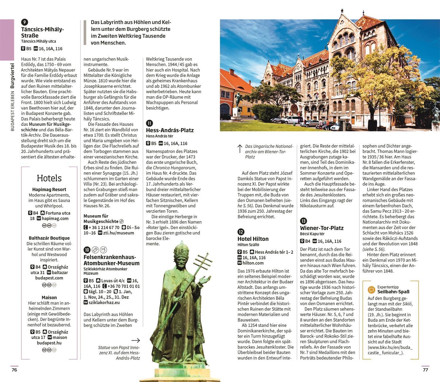 Bild: 9783734207792 | Vis-à-Vis Reiseführer Budapest | DK Verlag - Reise | Taschenbuch