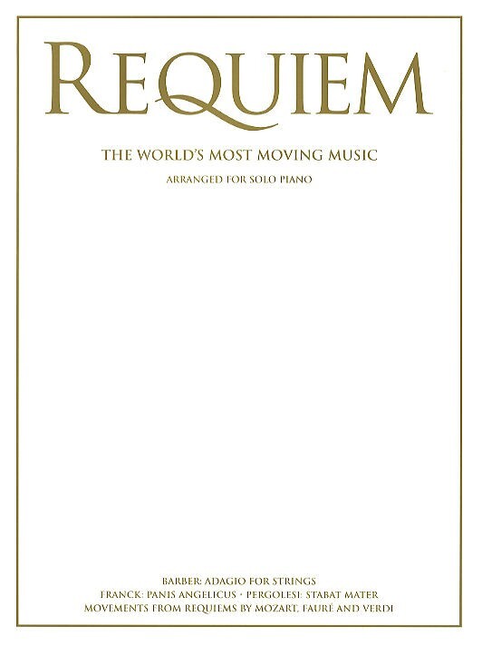 Cover: 9781844499960 | Requiem - The World's Most Moving Music | Buch | Wise Publications