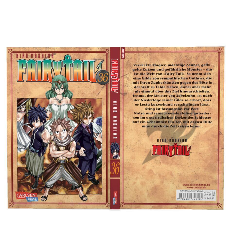 Bild: 9783551796462 | Fairy Tail 36 | Hiro Mashima | Taschenbuch | Fairy Tail | 192 S.