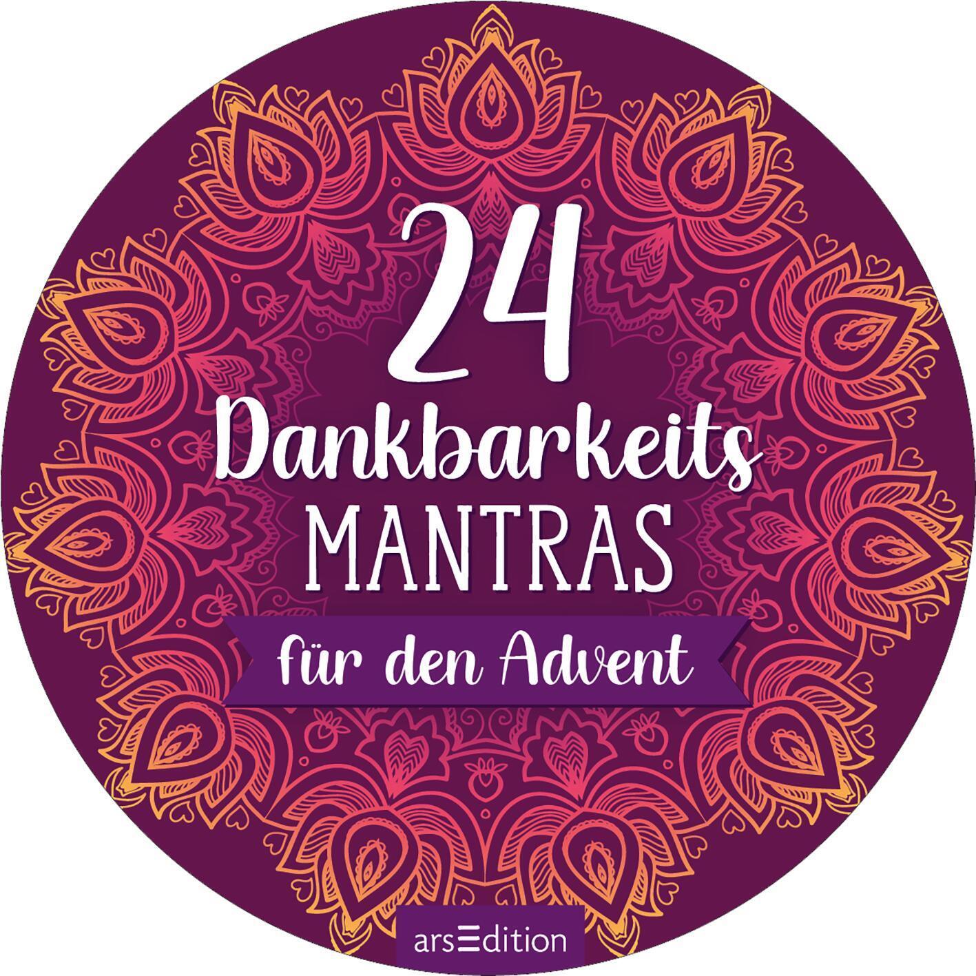 Bild: 9783845854168 | Adventskalender in der Dose. 24 Dankbarkeitsmantras für den Advent